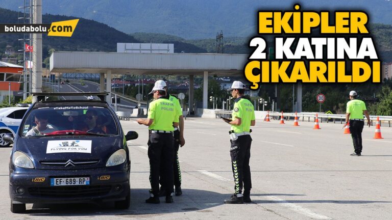 50 KİŞİLİK EKİP YOLLARDA