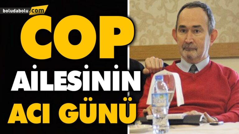 COP AİLESİNİN ACI GÜNÜ