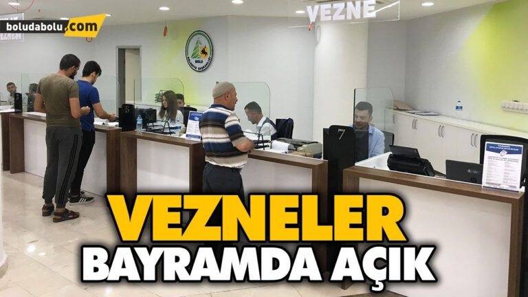 VEZNELER BAYRAMDA AÇIK
