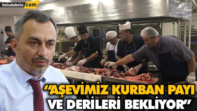 “AŞEVİMİZ KURBAN PAYI VE DERİLERİ BEKLİYOR”