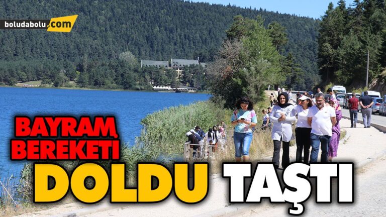 ABANT’TA BAYRAM YOĞUNLUĞU