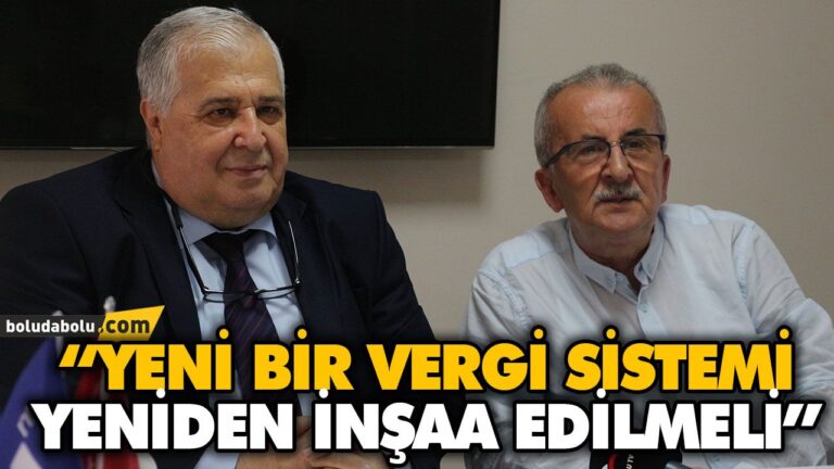 ESKİ DSP GENEL BAŞKANI MASUM TÜRKER’DEN BOLU SMMMO’YA ZİYARET