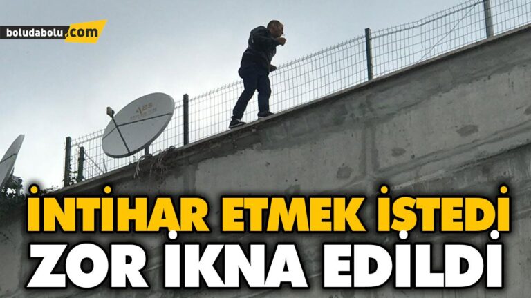İNTİHAR ETMEK İSTEDİ