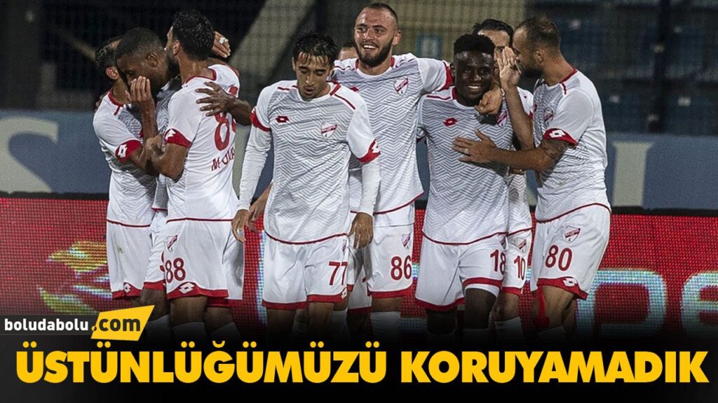 BOLUSPOR İYİ BAŞLAMADI BOLUSPOR İYİ BAŞLAMADI