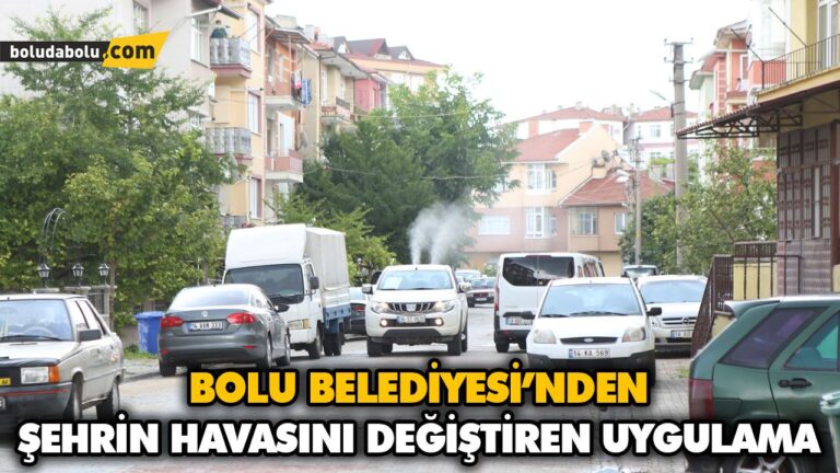 ŞEHRİN HAVASINI DEĞİŞTİREN UYGULAMA