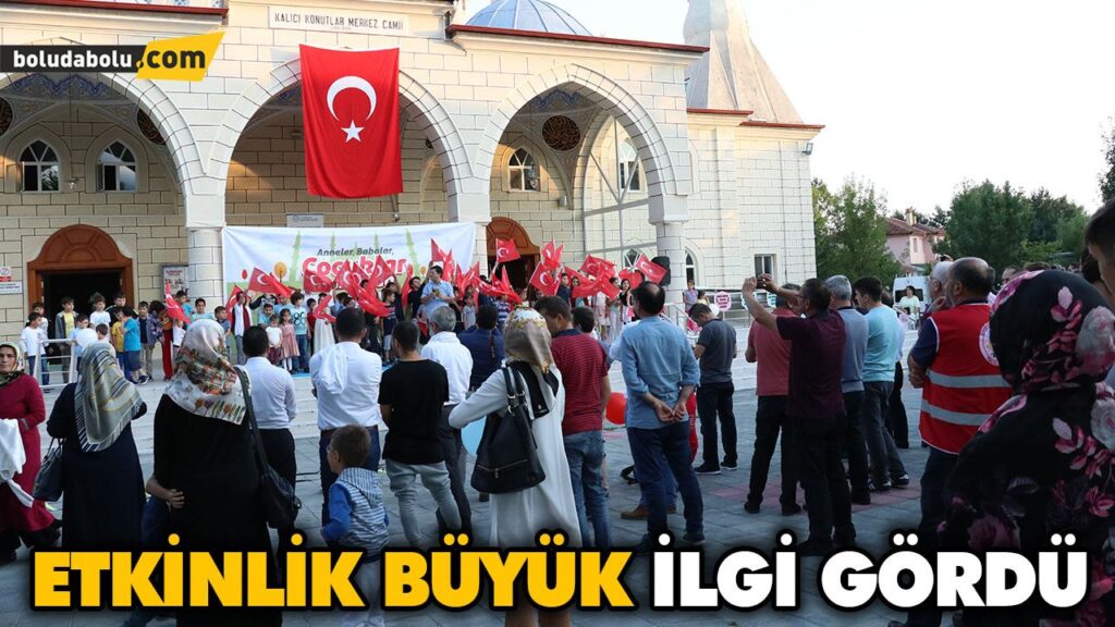 ANNELER, BABALAR, ÇOCUKLAR NAMAZDA BULUŞUYOR” ETKİNLİĞİ DÜZENLENDİ ANNELER, BABALAR, ÇOCUKLAR NAMAZDA BULUŞUYOR” ETKİNLİĞİ DÜZENLENDİ