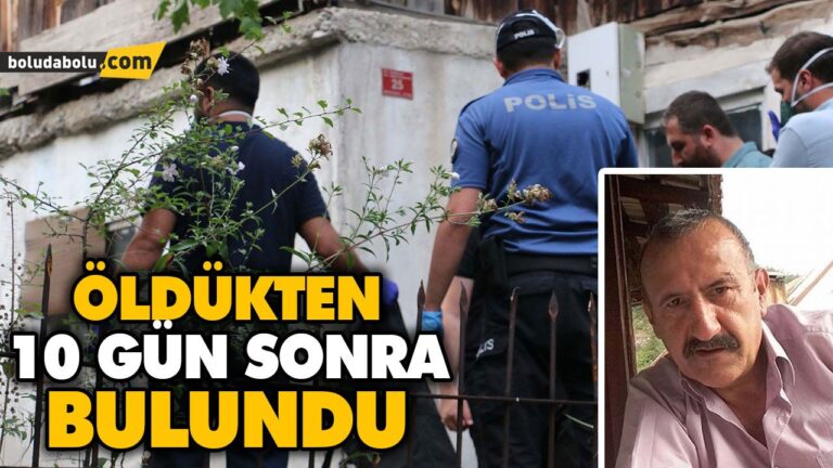 EVİNDE ÖLÜ BULUNDU
