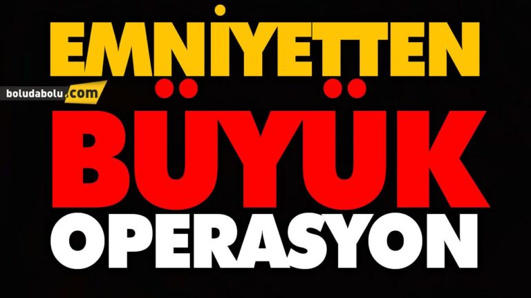 EMNİYETTEN “SARMA” TÜTÜN OPERASYONU