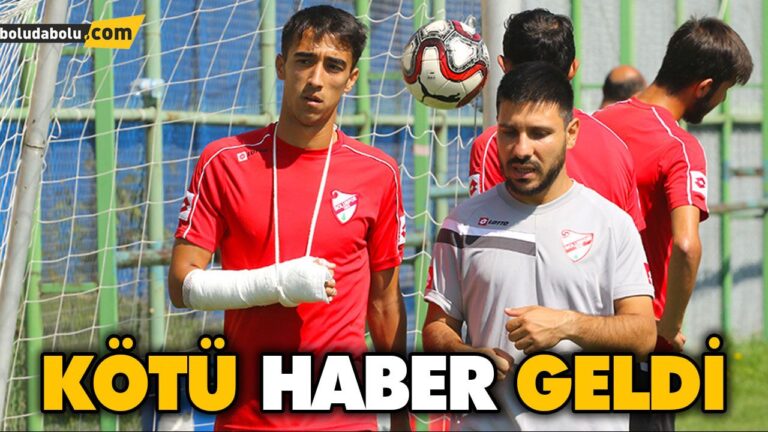 GENÇ OYUNCUNUN BİLEĞİ KIRILDI