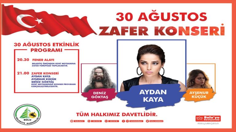 ZAFER BAYRAMI COŞKUSU İÇİN HAZIRLIKLAR TAMAM