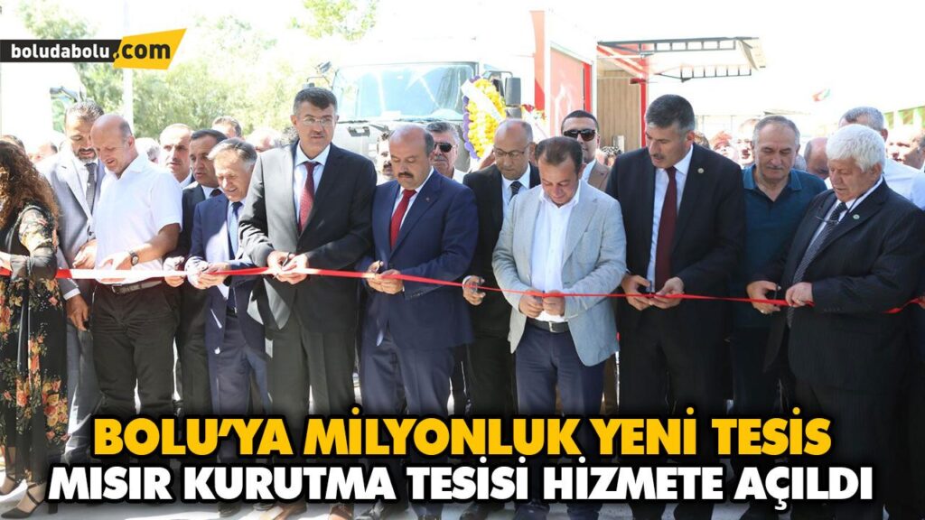 BOLU’YA MİLYONLUK YENİ TESİS BOLU’YA MİLYONLUK YENİ TESİS