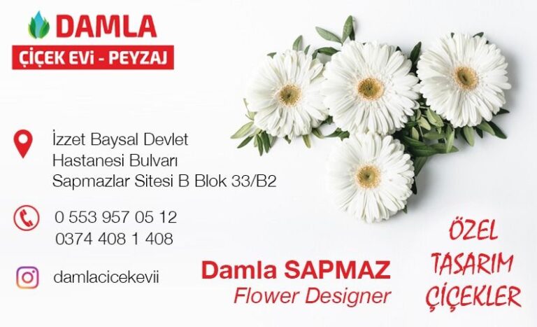 Damla Çiçek Evi-Peyzaj BOLU