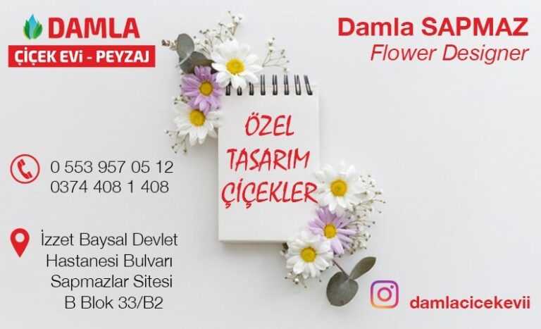 Damla Çiçek Evi-Peyzaj BOLU