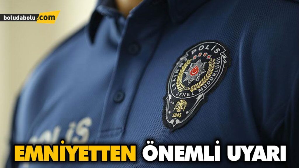 EMNİYET VATANDAŞLARI DOLANDIRICILARA KARŞI UYARDI EMNİYET VATANDAŞLARI DOLANDIRICILARA KARŞI UYARDI