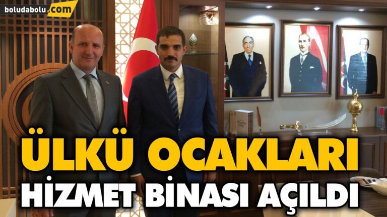 ÜLKÜ OCAKLARI HİZMET BİNASI AÇILDI