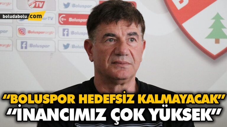 “İNANCIMIZ ÇOK YÜKSEK”