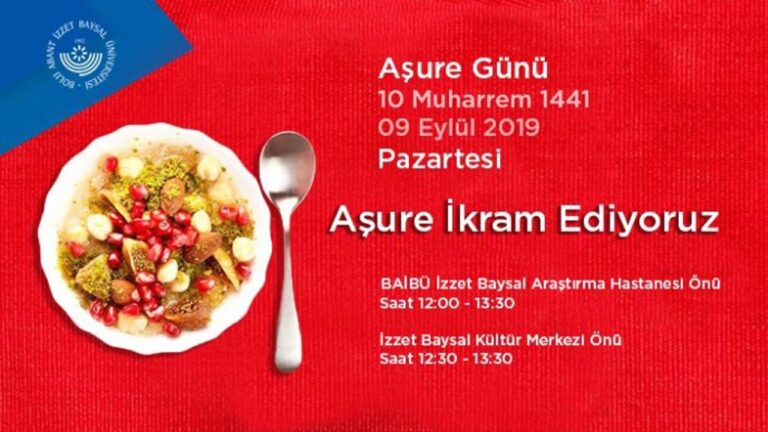 BAİBÜ AŞURE İKRAM EDECEK