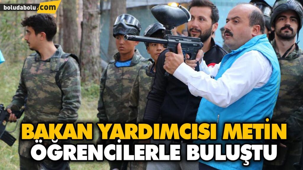 BAKAN YARDIMCISI METİN ÖĞRENCİLERLE BULUŞTU BAKAN YARDIMCISI METİN ÖĞRENCİLERLE BULUŞTU