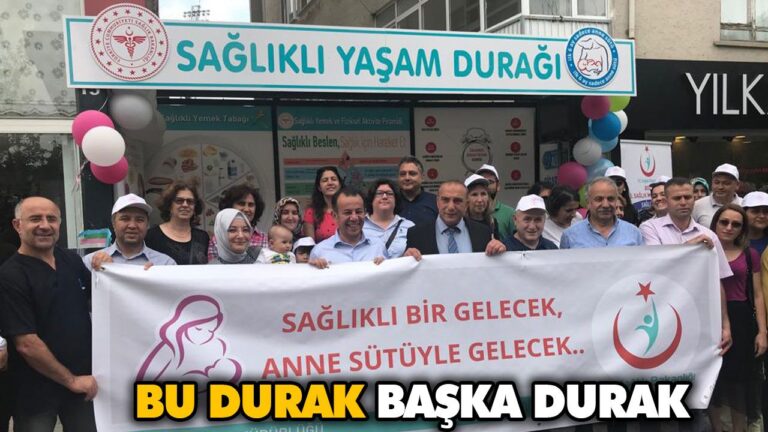 “SAĞLIKLI YAŞAM DURAĞI” AÇILDI