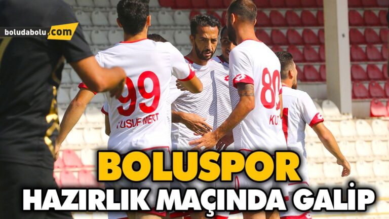 GOL DÜELLOSU BOLUSPOR’UN