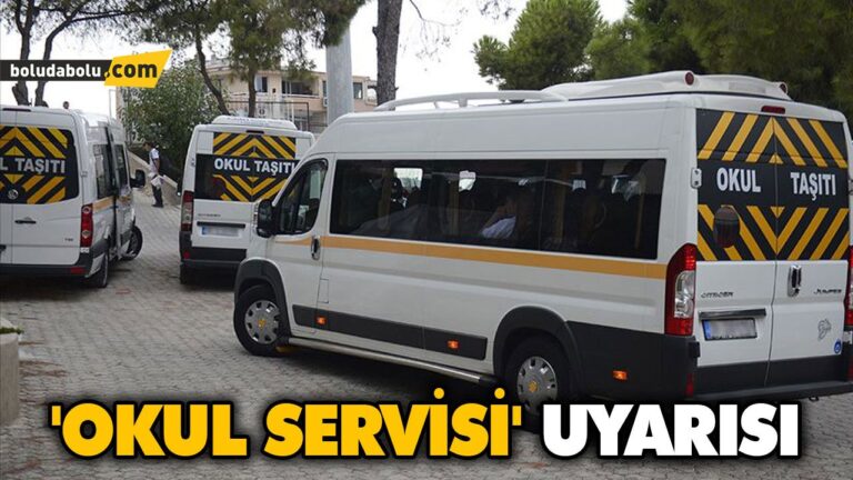 TESK’TEN VELİLERE ‘OKUL SERVİSİ’ UYARISI