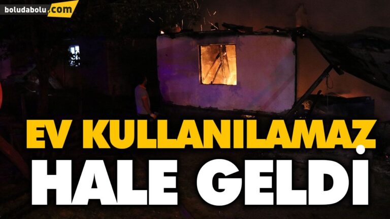 EV KULLANILAMAZ HALE GELDİ