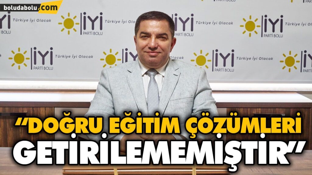 “DOĞRU EĞİTİM ÇÖZÜMLERİ GETİRİLEMEMİŞTİR” “DOĞRU EĞİTİM ÇÖZÜMLERİ GETİRİLEMEMİŞTİR”