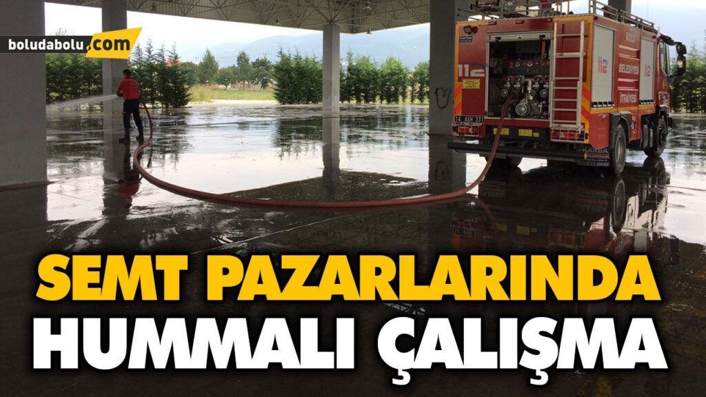 KAPALI SEMT PAZARLARINDA HUMMALI ÇALIŞMA KAPALI SEMT PAZARLARINDA HUMMALI ÇALIŞMA