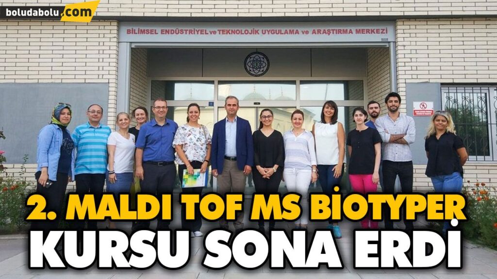 2. MALDI TOF MS BİOTYPER KURSU SONA ERDİ