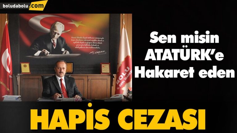 TAHSİN AKDUMAN’A HAPİS ŞOKU