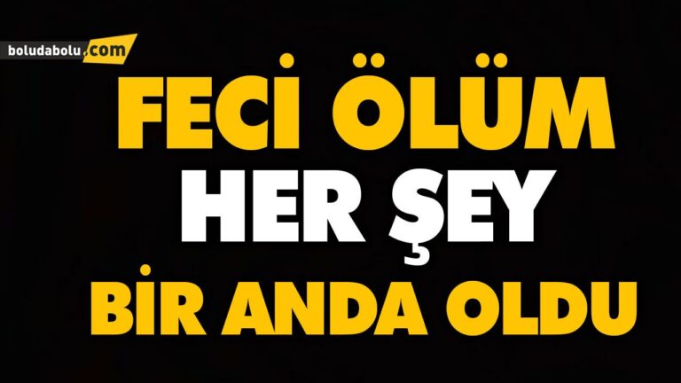 ELEKTRİK DİREĞİNDEN DÜŞEN KİŞİ ÖLDÜ