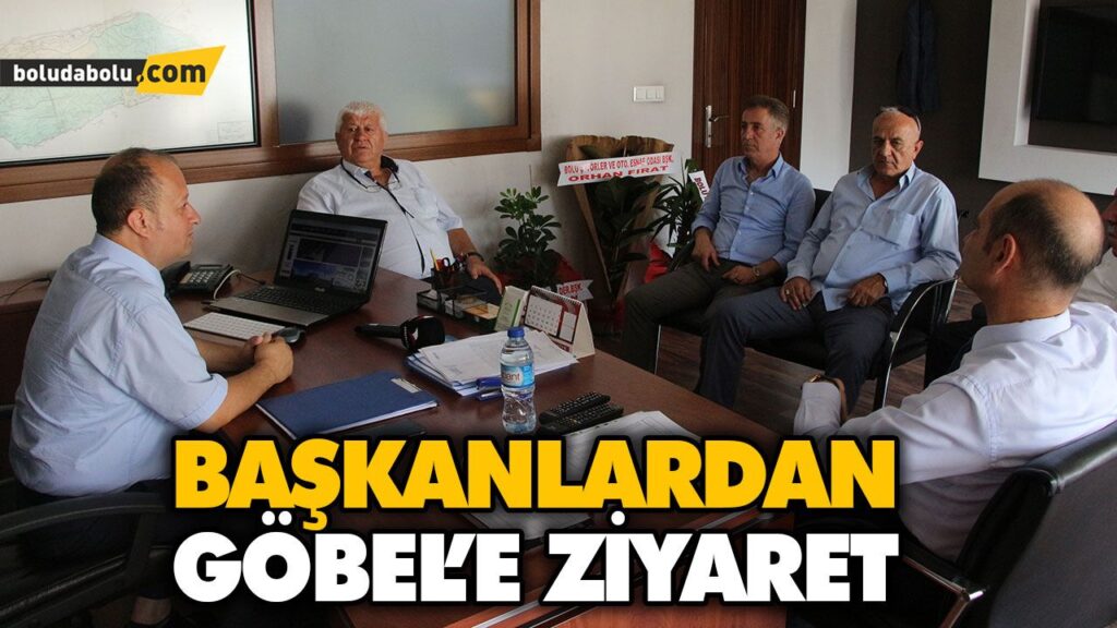 STK BAŞKANLARINDAN GÖBEL’E ZİYARET STK BAŞKANLARINDAN GÖBEL’E ZİYARET