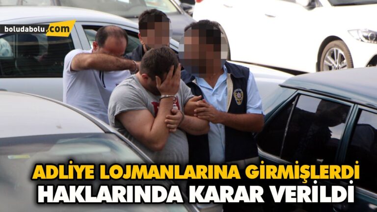 HAKLARINDA KARAR VERİLDİ