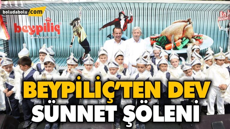 BEYPİLİÇ’TEN DEV SÜNNET ŞÖLENİ