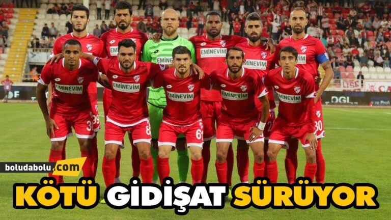 KÖTÜ GİDİŞAT SÜRÜYOR