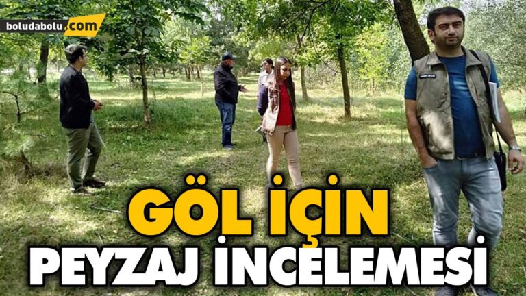 GÖL İÇİN PEYZAJ İNCELEMESİ