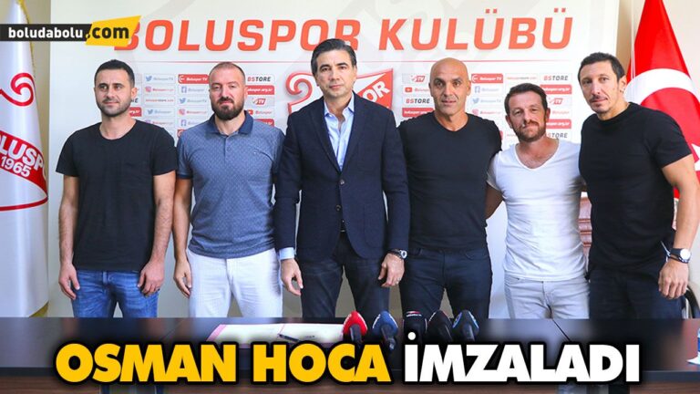 OSMAN ÖZKÖYLÜ BOLUSPOR’DA