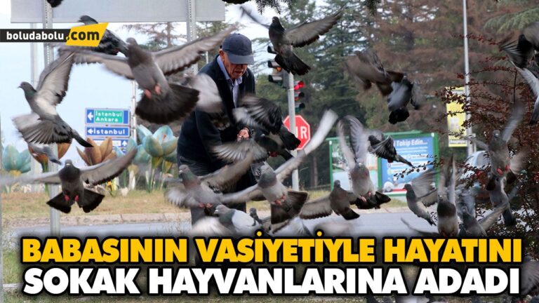 BABASININ VASİYETİYLE HAYATINI SOKAK HAYVANLARINA ADADI