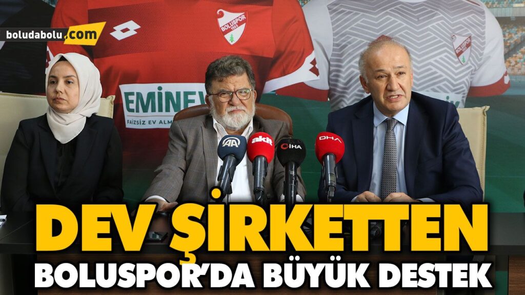 BOLUSPOR’A DEV GÖĞÜS SPONSORU BOLUSPOR’A DEV GÖĞÜS SPONSORU