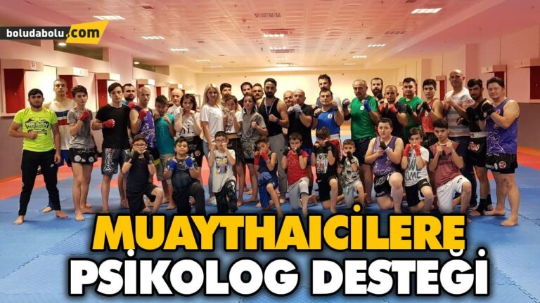 MUAYTHAICİLERE PSİKOLOG DESTEĞİ