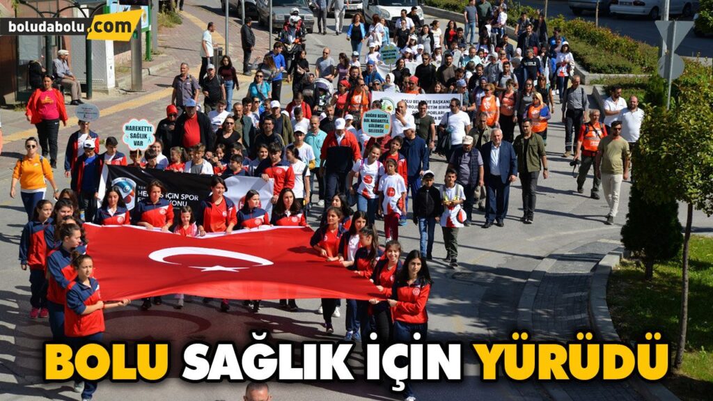 BOLU’DA ‘AVRUPA HAREKETLİLİK HAFTASI’ YÜRÜNEREK KUTLANDI BOLU’DA ‘AVRUPA HAREKETLİLİK HAFTASI’ YÜRÜNEREK KUTLANDI