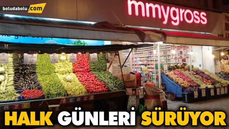 MMYGROSS’TA HALK GÜNLERİ DEVAM EDİYOR