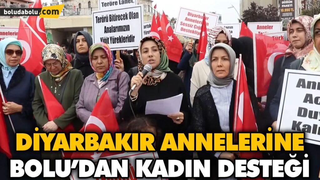 DİYARBAKIR ANNELERİNE BOLU’DAN KADIN DESTEĞİ DİYARBAKIR ANNELERİNE BOLU’DAN KADIN DESTEĞİ