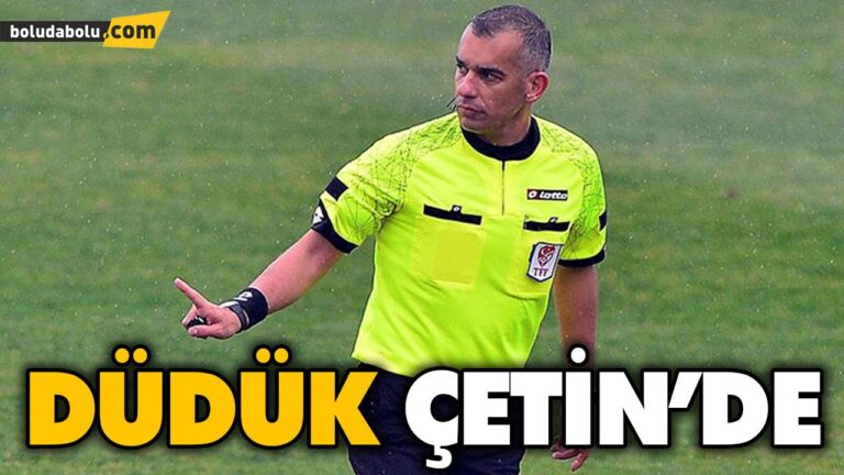HAFTANIN HAKEMLERİ BELLİ OLDU