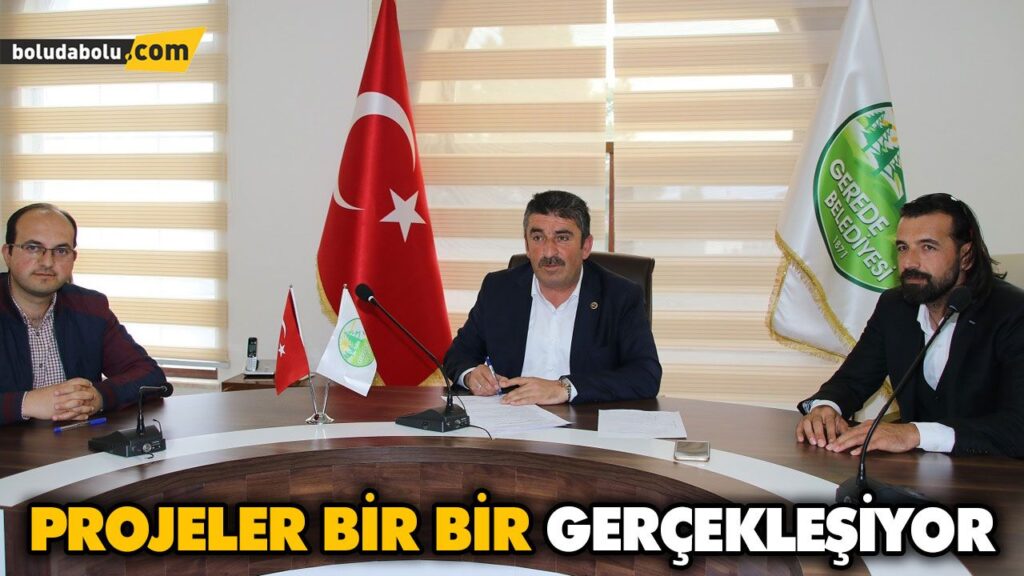PROJELER BİR BİR GERÇEKLEŞİYOR PROJELER BİR BİR GERÇEKLEŞİYOR