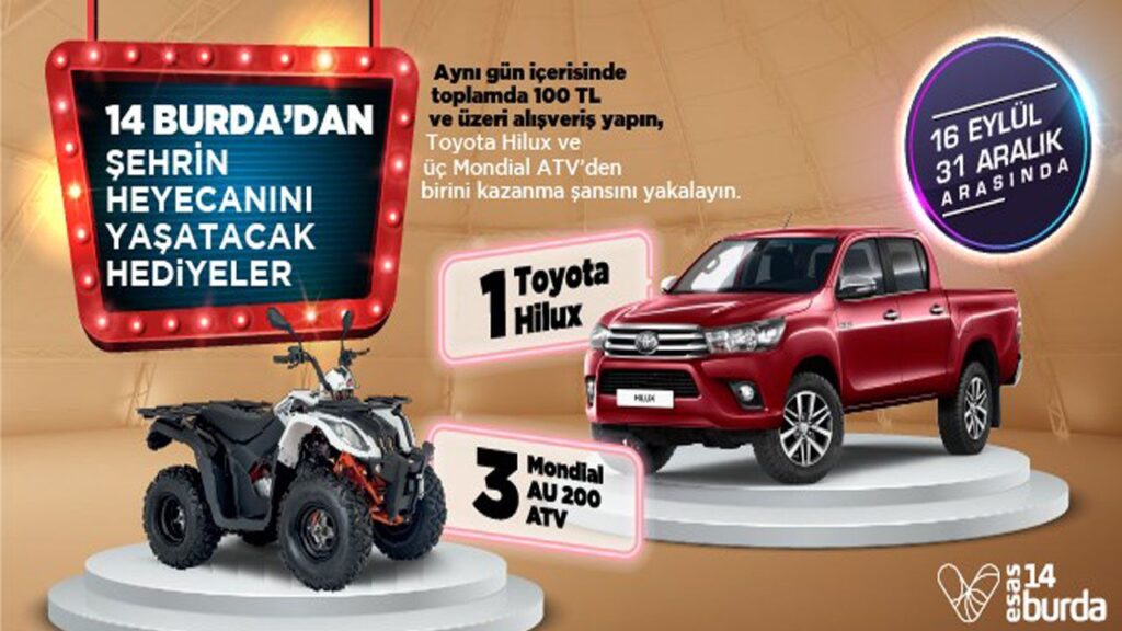 14 BURDA KAZANDIRIYOR