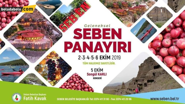 “Bolu’nun Çukurova’sı Seben’imizde panayıra bekliyoruz”