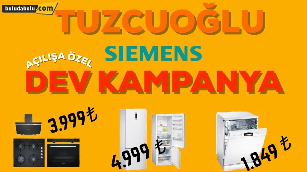 TUZCUOĞLU SİEMENS BAYİ’DEN AÇILIŞA ÖZEL İNDİRİM