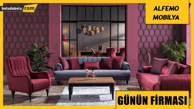 ALFEMO MOBİLYA GÜNÜN FİRMASI