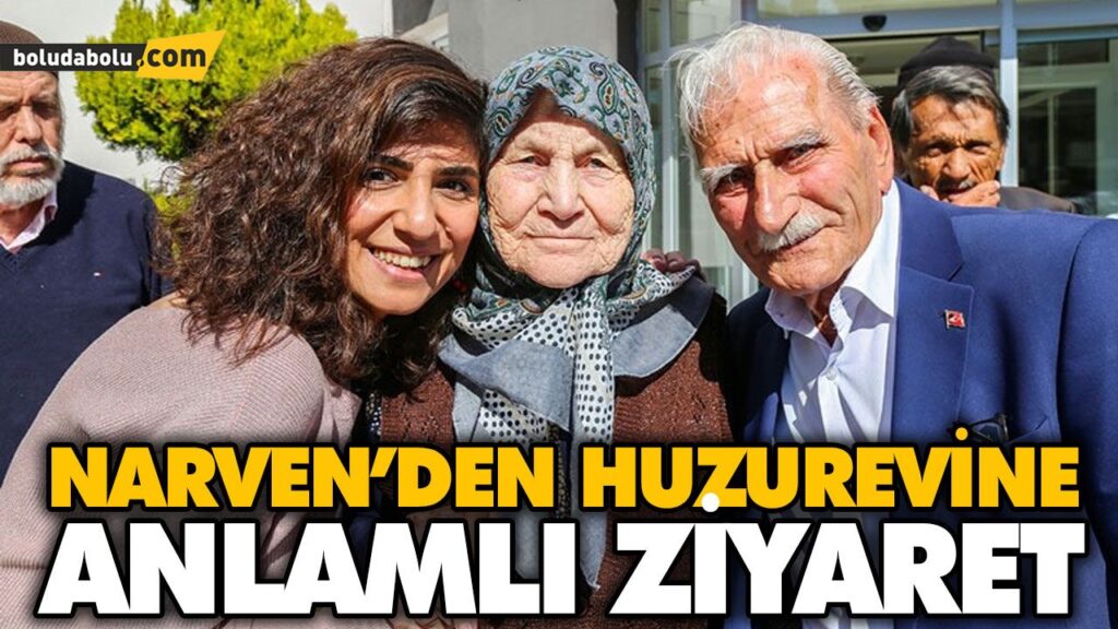 NARVEN’DEN HUZUREVİNE ANLAMLI ZİYARET